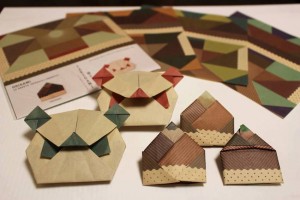 5種のグラフィックからパンダとタケノコが折れるMEETS TAKEGAMIのORIGAMI